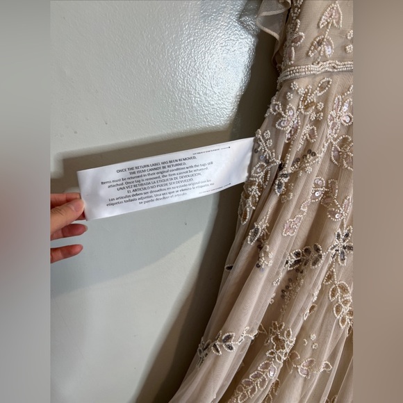 BHLDN Dresses Bhldn X Mac Duggal Evonna Embellished Beaded Maxi